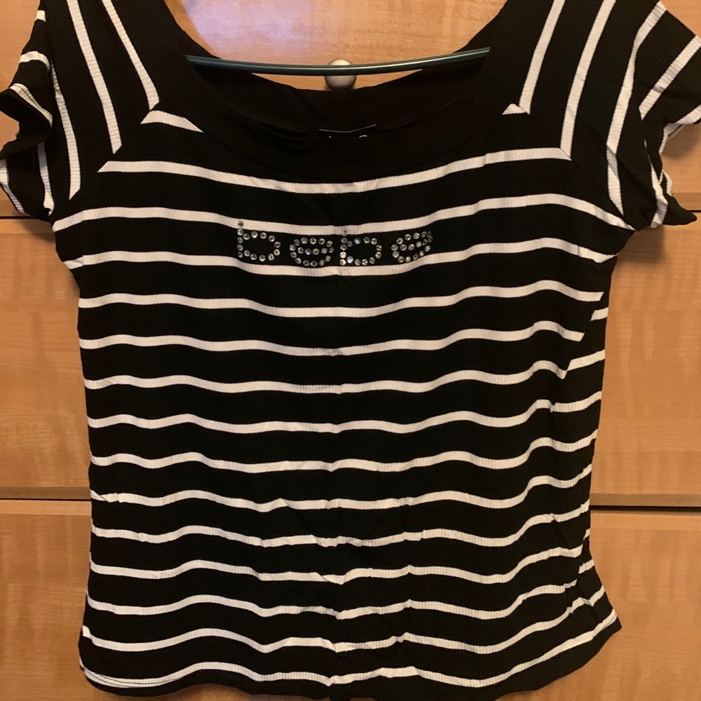 Bebe Striped Shirt